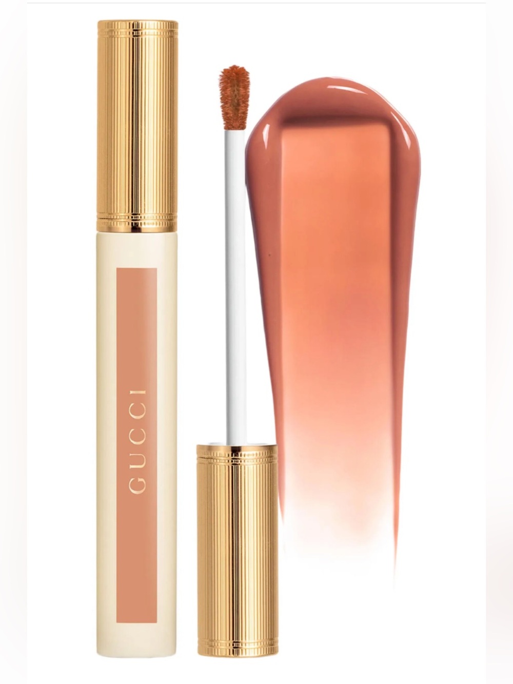 Gucci Oil-In-Water Tint Hydrating Lip Stain. Color: 130 Elsa Hazel